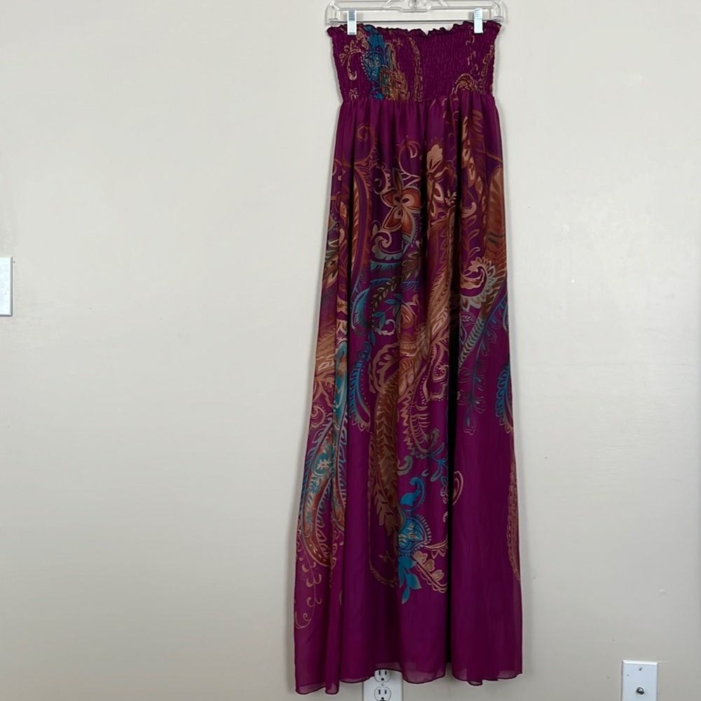 Flowy Wet Seal maxi dress - Picture 3 of 5